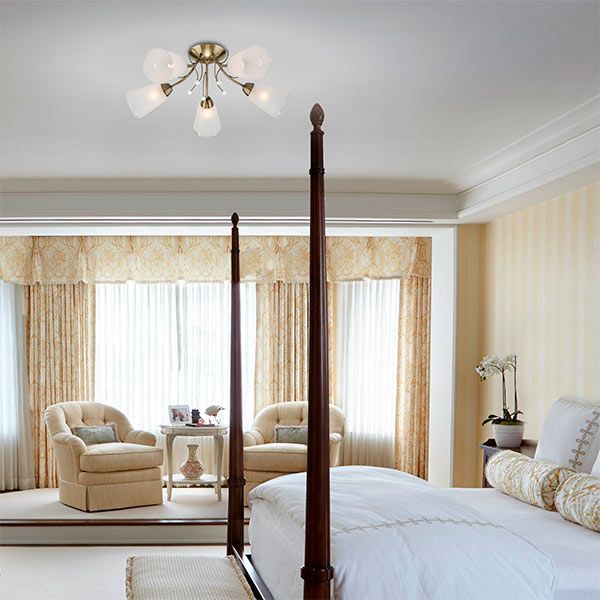 Люстра стельова Strotskis Patrice 30150/5 5x40 Вт E27 антична бронза 