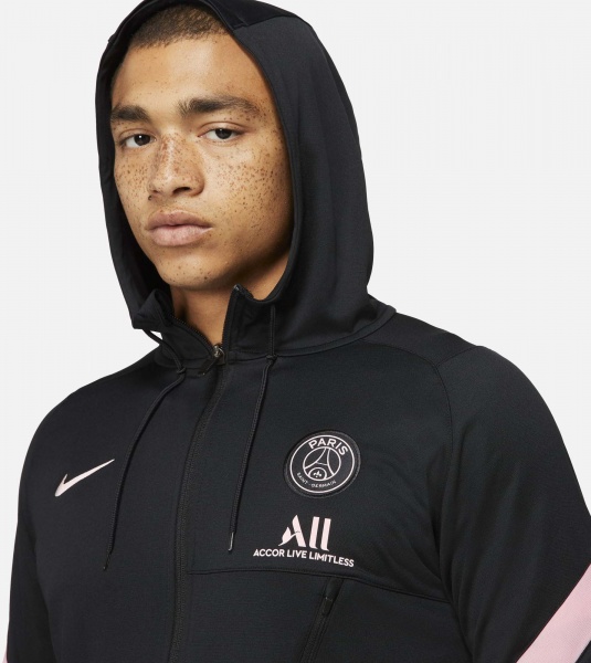 Спортивний костюм Nike PSG MNK DF STRK TRKSUIT HDK AW DH0710-011 р. S чорний