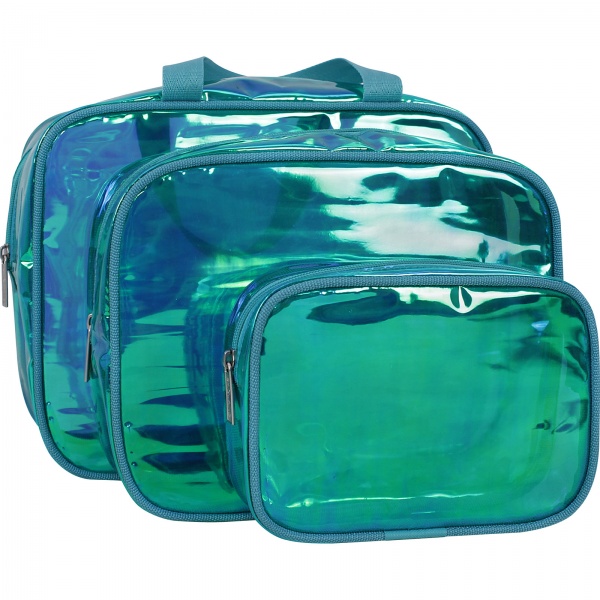 Набор косметичек Bagland Trio 0072830 зеленый 