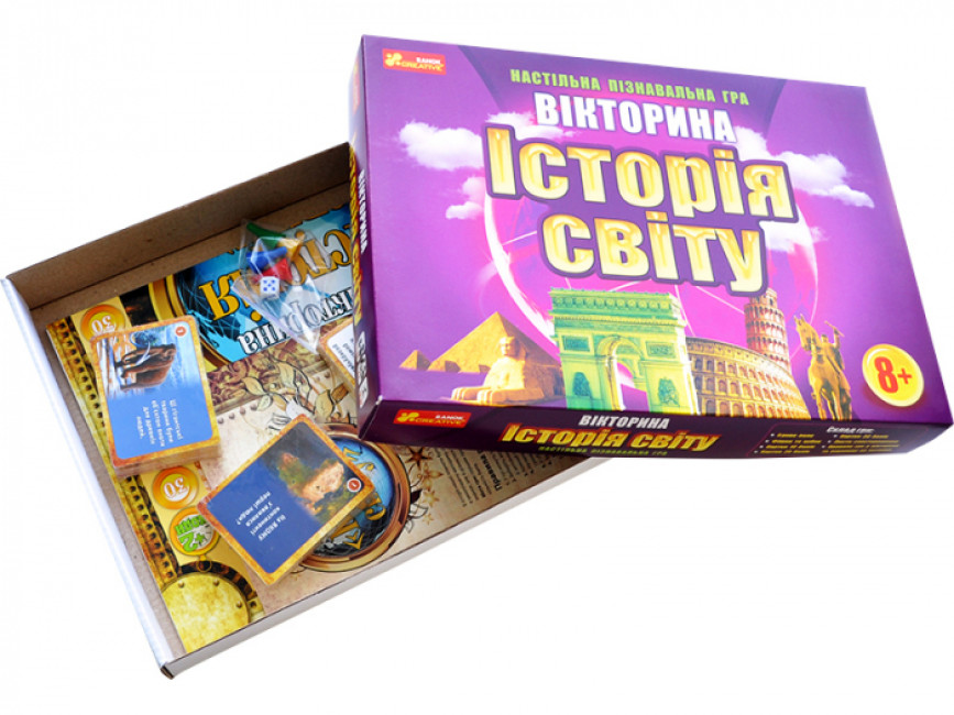 Игра настольная Ранок Викторина История мира 301913