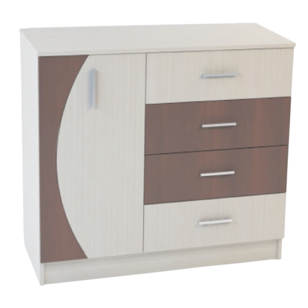 Комод Феникс КФ-5 1010х890х440 венге светлый/венге магия