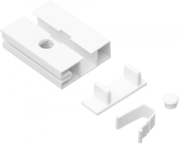 Закінчення ОМіС дугове ОМ1 одинарний набірний білий 