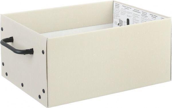 Ящик картонний Miss Space Classic 330x250x160 мм бежевий