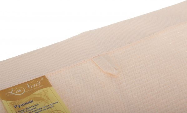 Рушник Rice Peach 30x30 см персиковий La Nuit 
