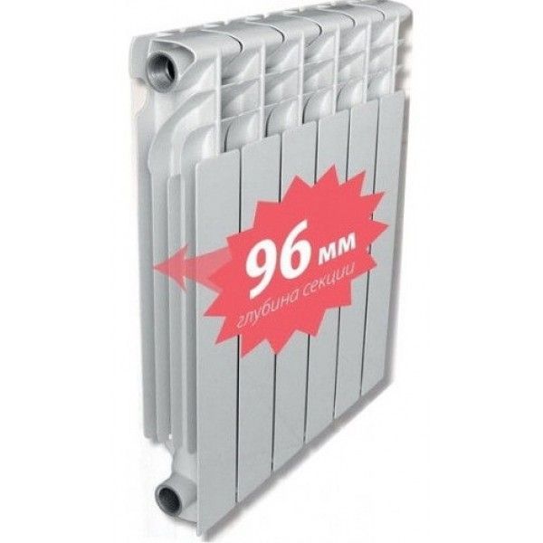 Радіатор біметалевий Mirado/Diva DIVA/MIRADO 500/96 12 СЕКЦ.