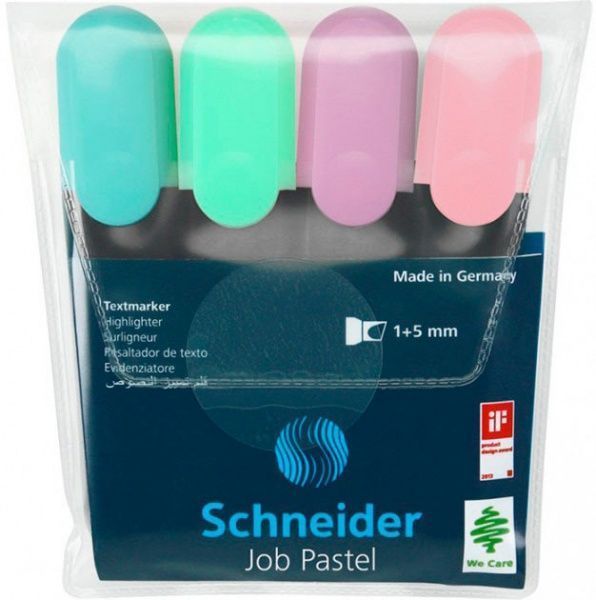 Набор текстовых маркеров Schneider S115098 разноцветный 