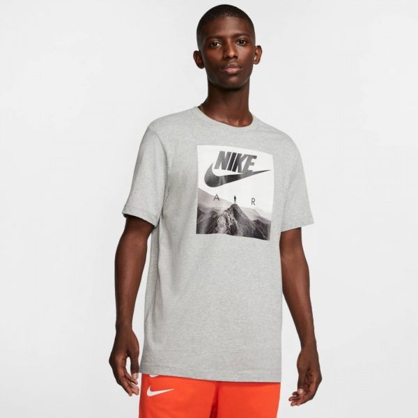 Футболка Nike M NSW TEE NIKE AIR PHOTO CK4280-063 XL сірий