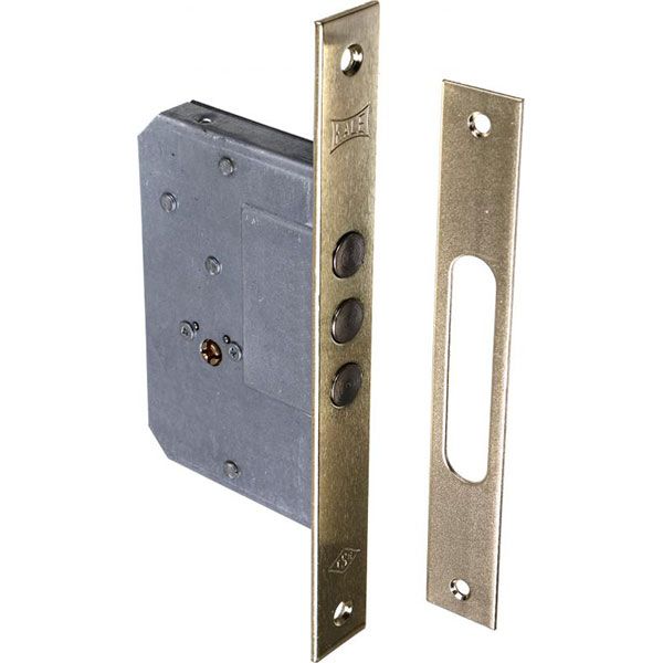 Дверний замок вхідний Kale 189-ЗМ 41774 нікель