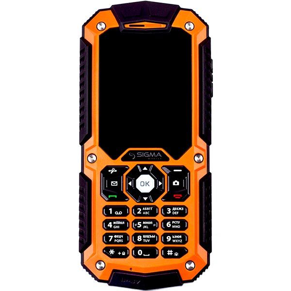 Мобильный телефон Sigma mobile X-treme IT67M (black-orange)