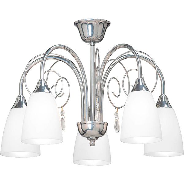 Люстра стельова Vitaluce 5xE14 хром V3222-9/5PL 