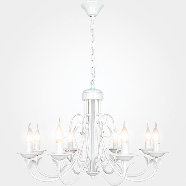 Люстра підвісна Strotskis Afina 8x60 Вт E14 білий 60050/8 