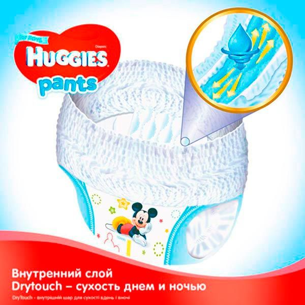 Підгузки-трусики Huggies Boy 3 6-11 кг 88 шт.