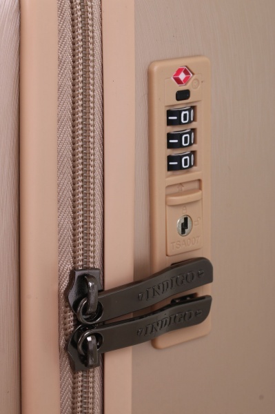 Валіза 62 л сірий LS22300 59х42х25 ABS 