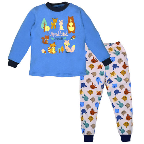 Піжама дитяча для хлопчиків Татошка р.110 синій із принтом 0102302міс 