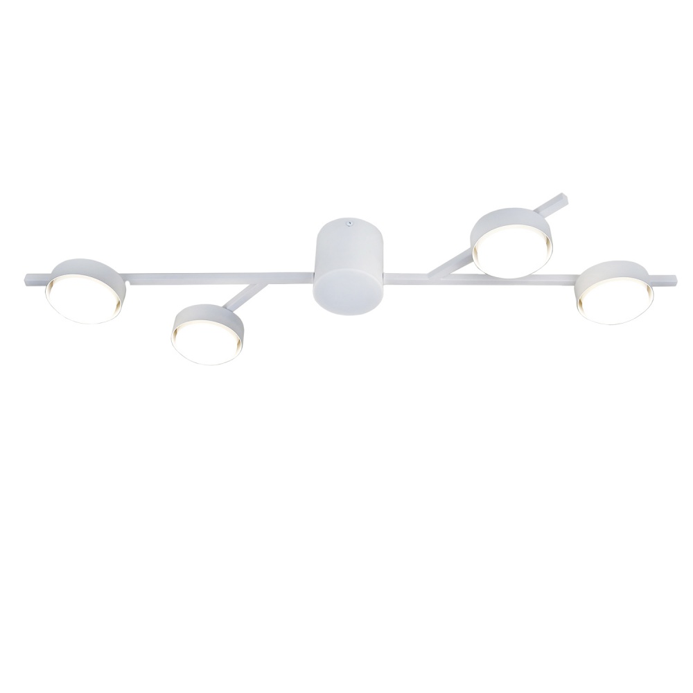 Люстра потолочная Victoria Lighting 4xGX53 белый Singapore/PL4 white