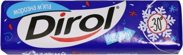 Dirol Фреш морозна м’ята 15гр (0627457) 