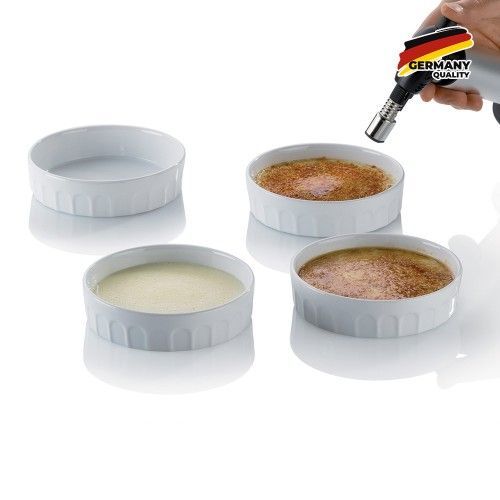 Набір порційних форм для крем-брюле з фламбіратором Manou Kela