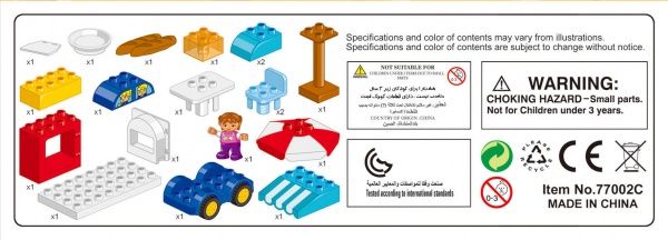 Конструктор Shantou Live Zone Заправка 77002C
