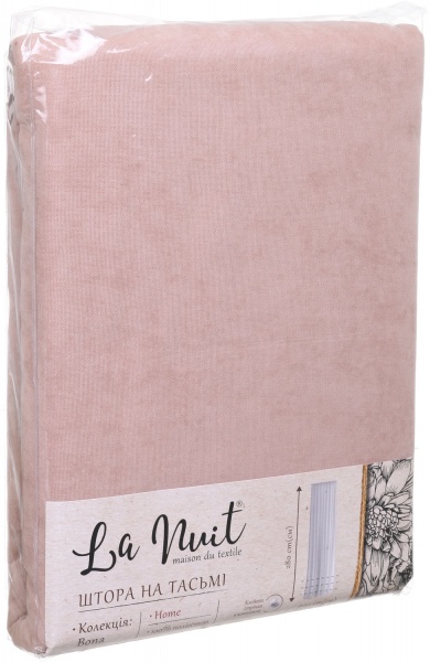 Штора BONA 200х280 бежевий La Nuit