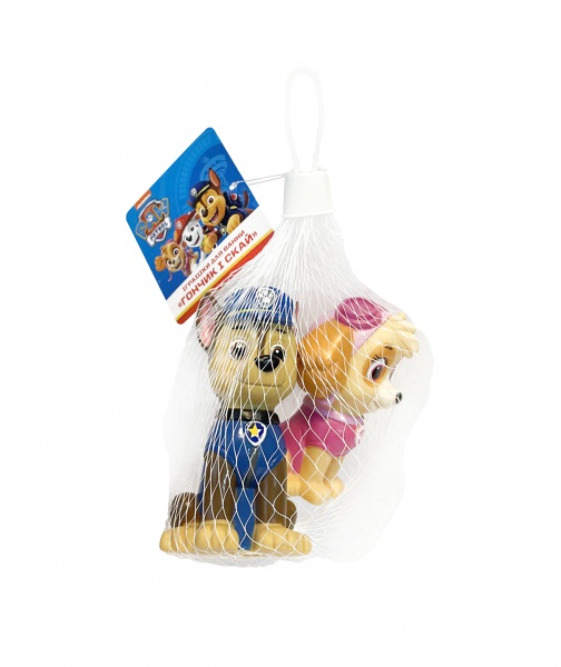 Ігровий набір для ванної Paw Patrol Гончик і Скай 122993