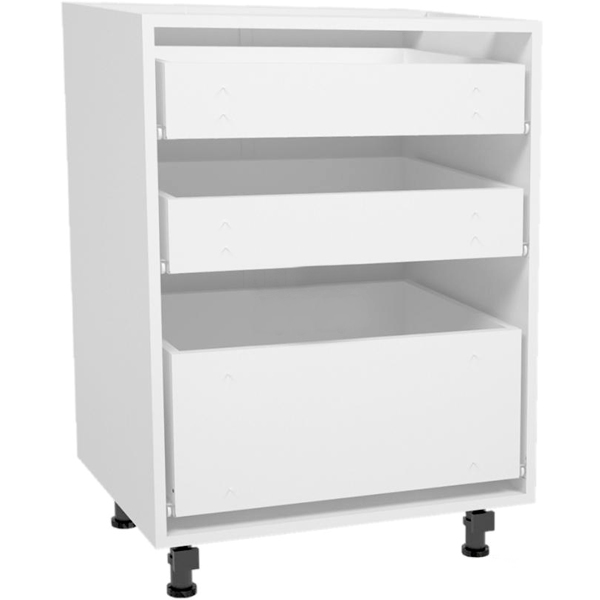 Тумба нижняя МС Варшава Няш-3 60/82/45 (2+1) с ящиками лайм Грейд