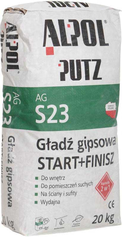 Шпаклевка Alpol 2 в 1 ALPOL Putz AG S23 20 кг