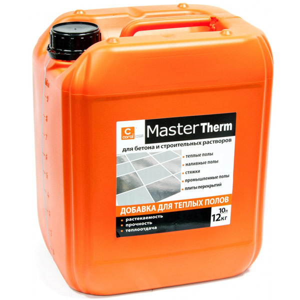 Добавка для теплої підлоги Coral MasterTerm 10 л