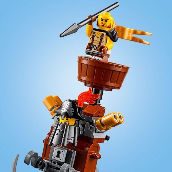 Конструктор LEGO Movie Бойовий Бетмен і Залізна борода 70836