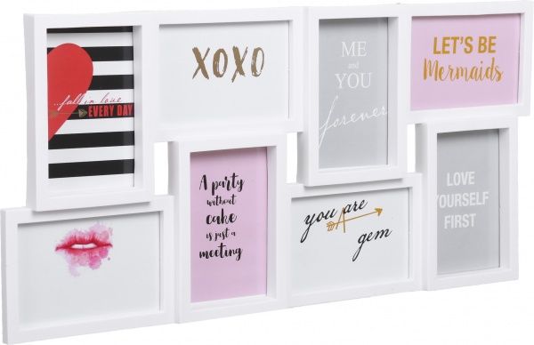 Коллаж BB05-1122679 8 фото 10x15 см белый 