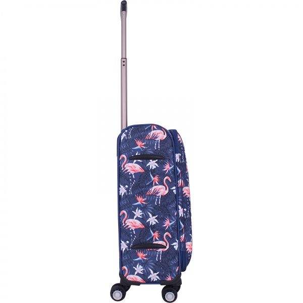 Чемодан Bagland 36 л разноцветный Фламинго 37966194 суб. 762 