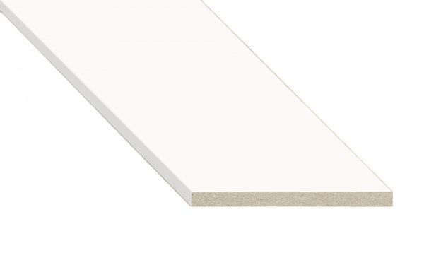 Комплект доборных планок ОМиС Cortex 2,5 шт. 2024х100 мм белый silk matt