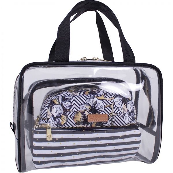 Набір косметичок Bagland 7 л прозорий 5 в 1 суб.857 (72230) 