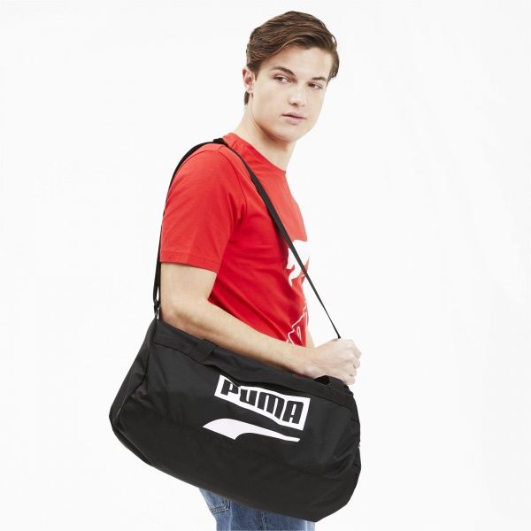Спортивная сумка Puma PLUS SPORTS BAG II 07690414 черный 