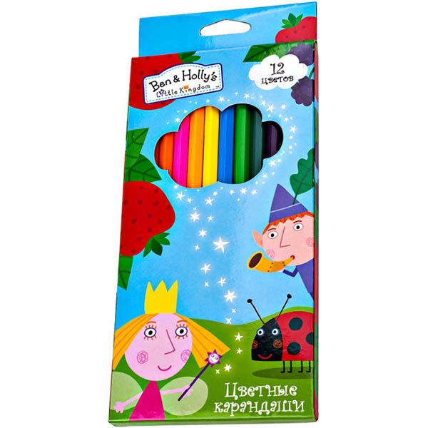 Карандаши цветные Ben&Hollys Little Kingdom, 12 шт.
