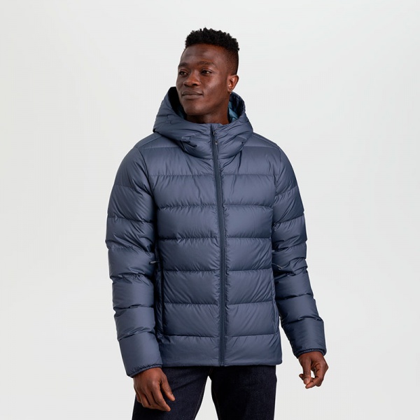 Пуховик Outdoor Research MEN'S COLDFRONT DOWN HOODIE 283188-1289 р.XL синій
