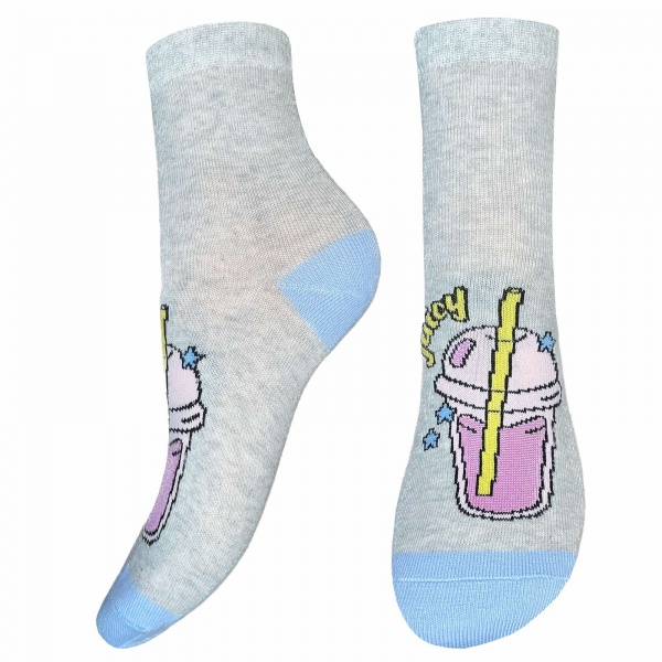 Носки унисекс Легка хода 9292 р. 18–20 серый меланж 