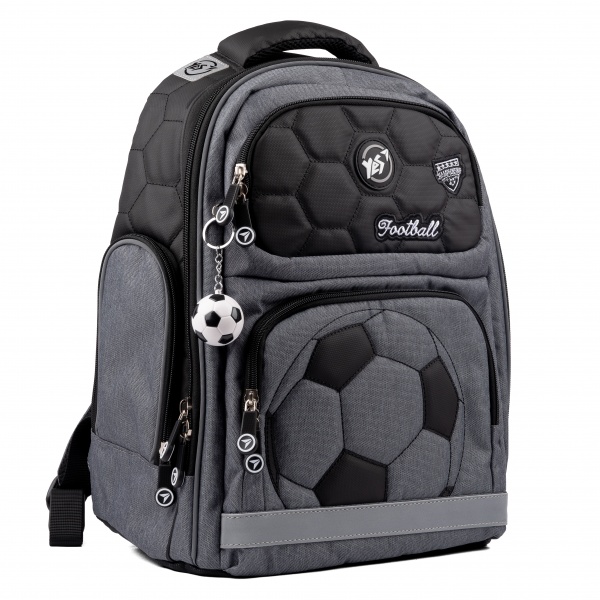 Рюкзак школьный YES Sport S-87 Football черный