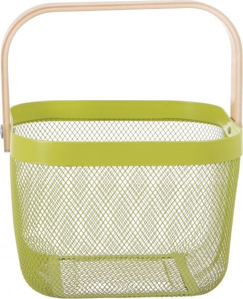 Кошик з ручками металевий Union UH-0828-GREEN зелений 175x250x240 мм