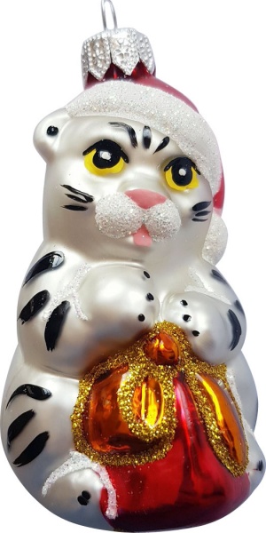 Подвеска Юріта Тигрик с подарком 1180M белый матовый