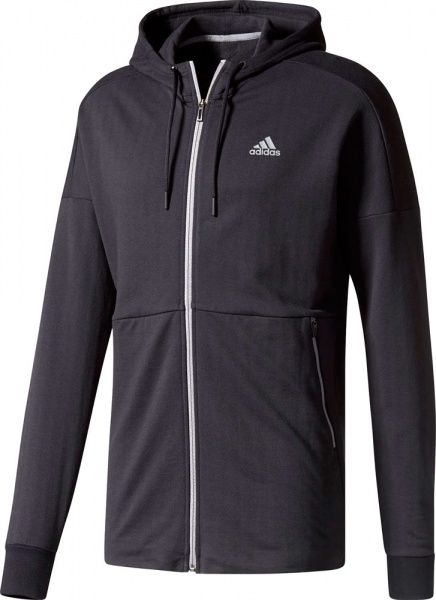 Джемпер Adidas Id Elongated Fz BS2201 р. S чорний
