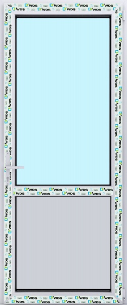 Дверь металлопластиковая WDS 90215746 800x2100 мм правая 