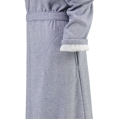 Халат жіночий Cawo Hood р. 42 синій 53051011642