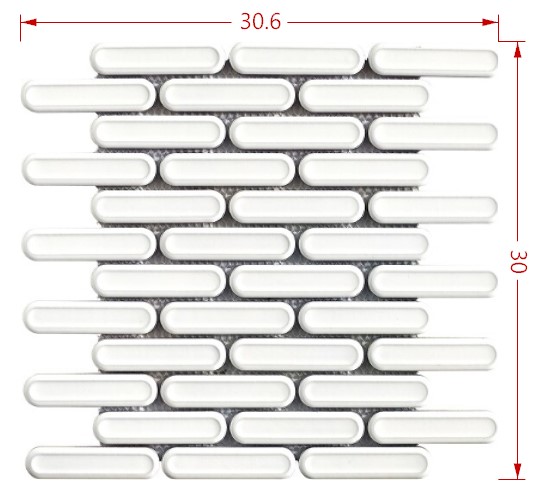 Плитка Intermatex DUBLIN WHITE GLOSS 30х30,6 см 