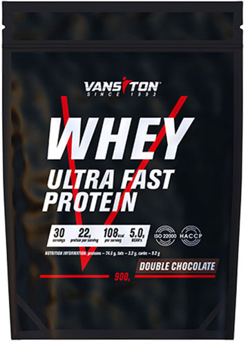Протеїн Vansiton Ultra Double Chocolate 900 г