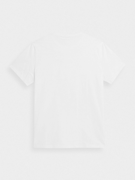 Футболка 4F TSHIRT M0950 4FAW23TTSHM0950-10S р.L білий