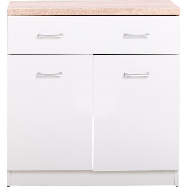 Комод VMV Holding Top Mix KOM 2D1S дуб сонома/белый 