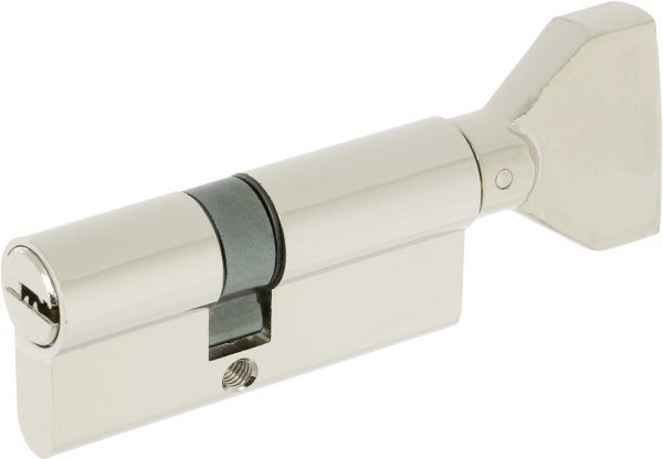 Цилиндр Bruno 30x40 ключ-вороток 68 мм никель