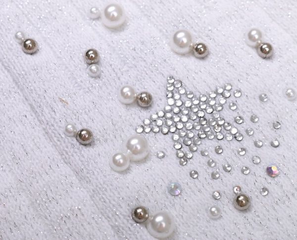 Шапочка дитяча для дівчинки Kraft+ 9501 р.50-52 білий 