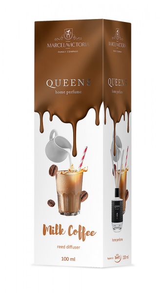 Аромадифузор MarcelaVictoria Queens Milk Coffee Кава з молоком 100 мл 