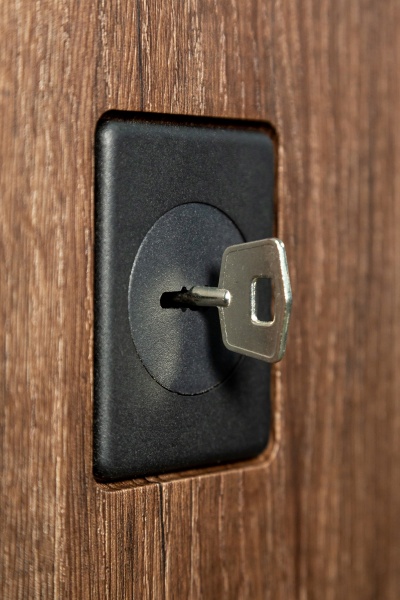 Двері вхідні Revolut Doors В-617 модель 234-237 дуб тютюн / дуб немо срібний 2050x950 мм ліві